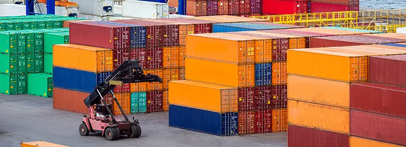 Shipping containers for freight forwarding services in Congo